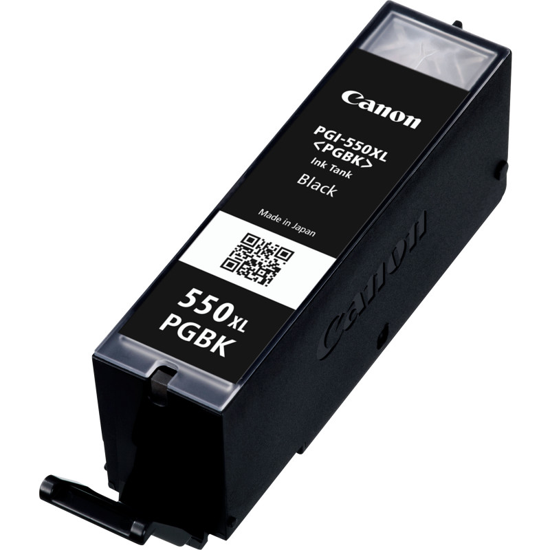 Canon PGI-550PGBK XL High Yield Pigment Ink Cartridge Black 22 ml 500 Pages