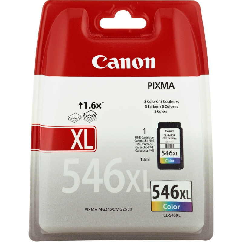 Canon CL-546 CMY XL Ink Cartridge 1 pc Original Cyan, Magenta, Yellow 13 ml 300 Pages