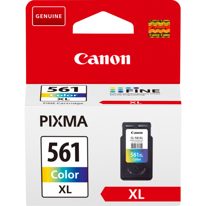 Canon CL-561XL High Yield Color Ink Cartridge CMY 12.2ml 300 Pages