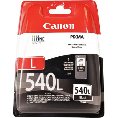 Canon PG-540L Ink Cartridge 1 pc Original Standard Yield Black 11 ml 300 Pages