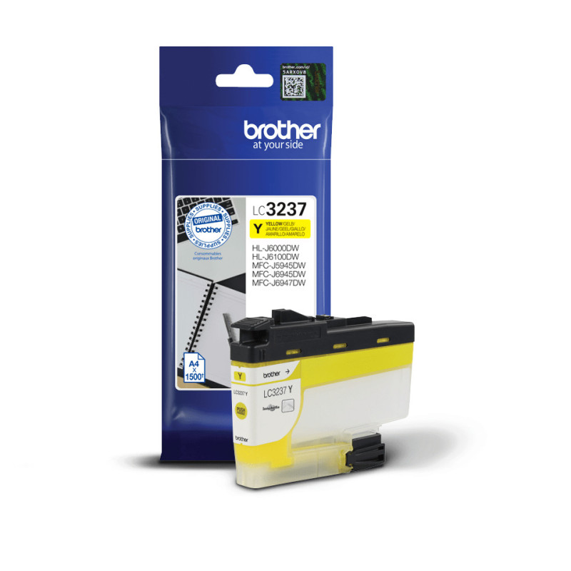 Brother LC-3237Y Ink Cartridge 1 pc Original Standard Yield Yellow 1,500 Pages