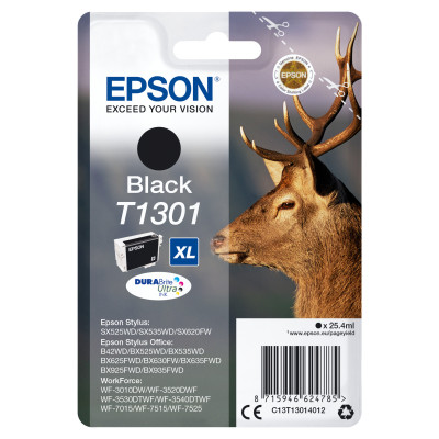Epson T1301 Black Ink Cartridge 945 Pages