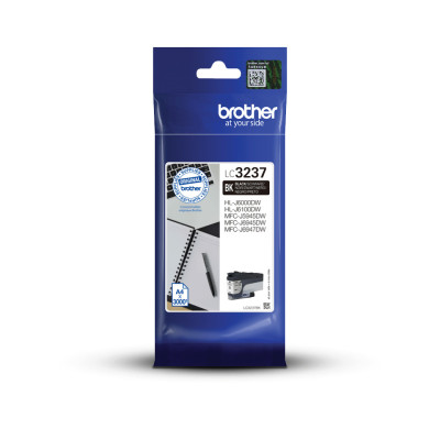 Brother LC3237-BK Ink Cartridge 1 pc Original Standard Yield Black 3,000 Pages