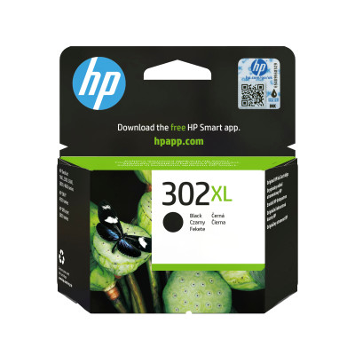 HP 302XL K High Capacity Black Original Ink Cartridge 8.5 ml