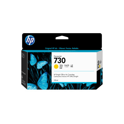 HP DesignJet 730 P2V64A 130ml Yellow Ink Cartridge