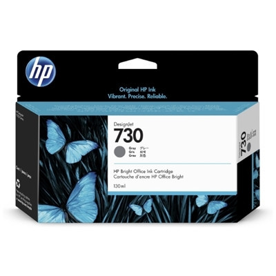 HP DesignJet 730 P2V66A 130ml Gray Ink Cartridge