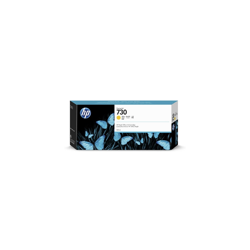 HP DesignJet 730 P2V70A 300ml Yellow Ink Cartridge