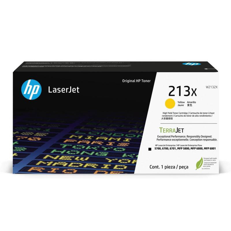 TONER HP 213X GIALLO PER LASERJET ENTERPRISE 6000PAG