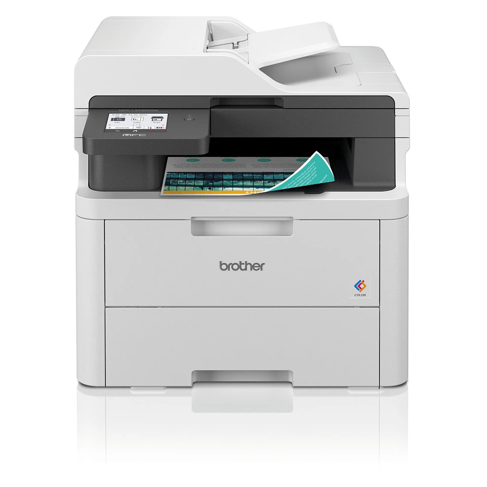 BROTHER MULTIFUNZIONE LASER LED A4 COLORE, 18PPM FRONTE/RETRO AUTO USB/WIFI 4 IN 1 - immagine prodotto