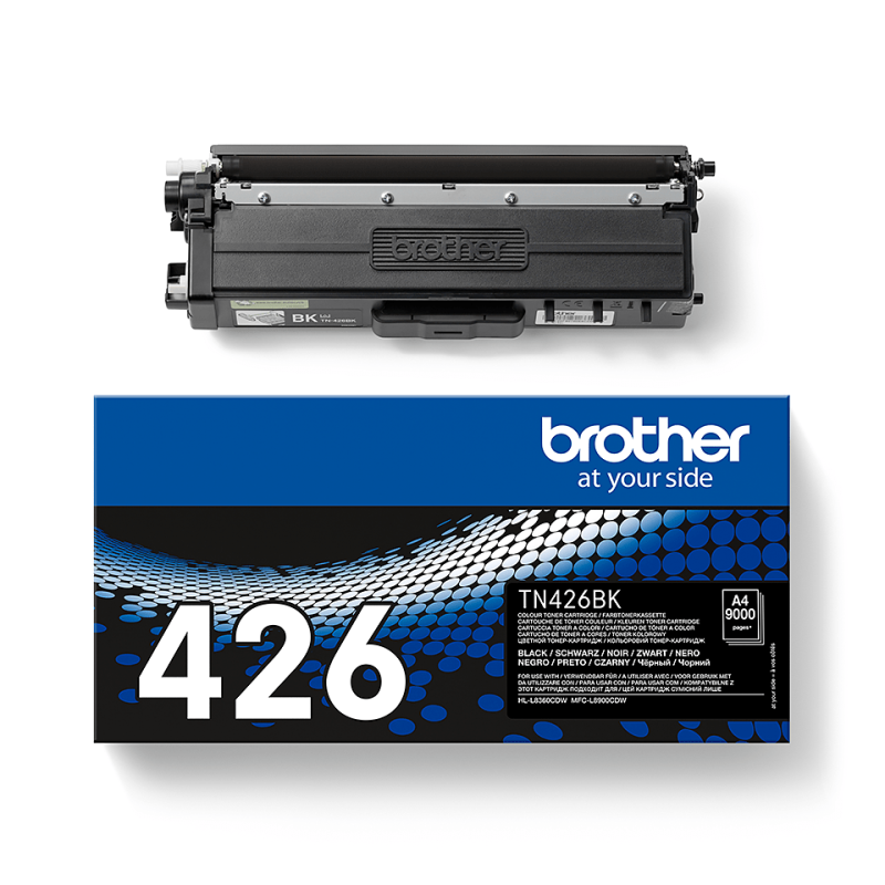 TONER BROTHER TN426BK NERO 9.000PG X HL-L8360CDW/MFC-L8900CDW