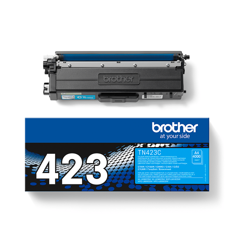 Brother TN-423C Toner 1 pc Original Cyan 4,000 Pages