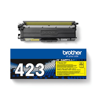 Brother TN-423Y Toner 1 pc Original Yellow 4,000 Pages