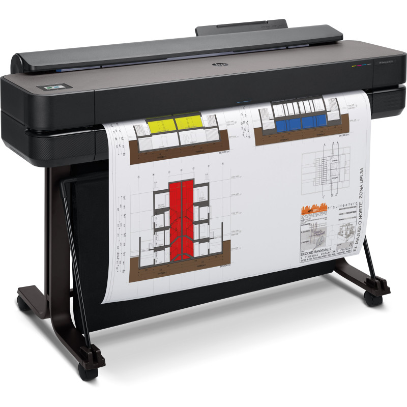 HP DesignJet T650 36 Edition 2025 36" Plotter Printer LAN USB 25SEC A1+Stands and Fittings