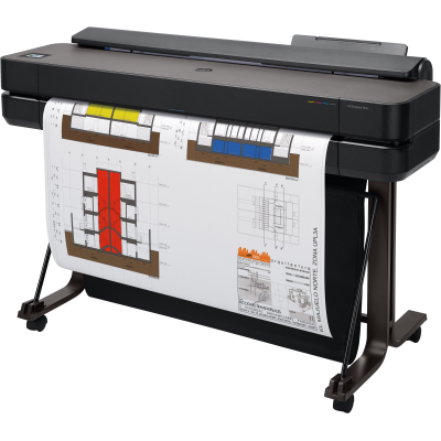 HP DesignJet T650 36 Edition 2025 36" Plotter Printer LAN USB 25SEC A1+Stands and Fittings