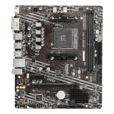 MSI A520M-A PRO Motherboard AMD A520 Socket AM4 Micro ATX DDR4