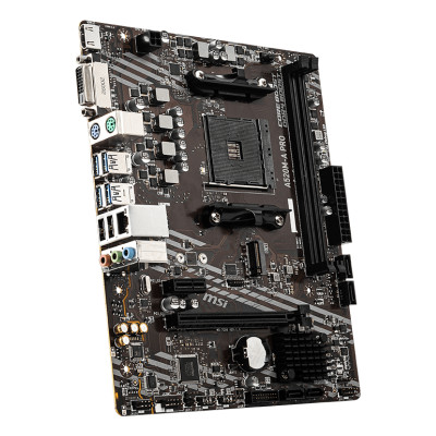 MSI A520M-A PRO Motherboard AMD A520 Socket AM4 Micro ATX DDR4