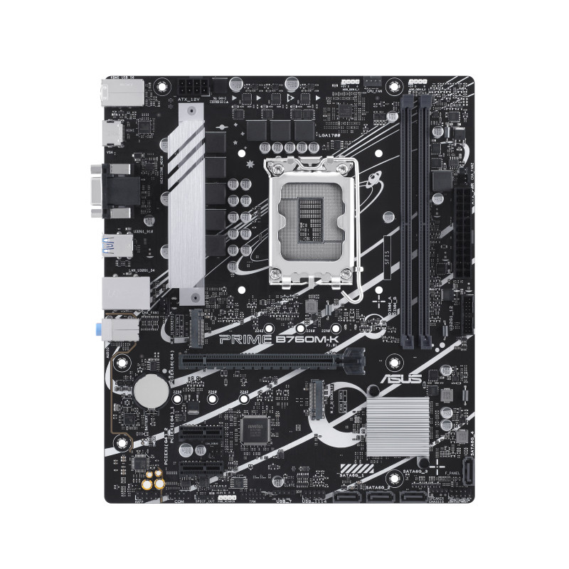 ASUS PRIME B760M-K Motherboard Intel B760 LGA 1700 Micro ATX DDR5