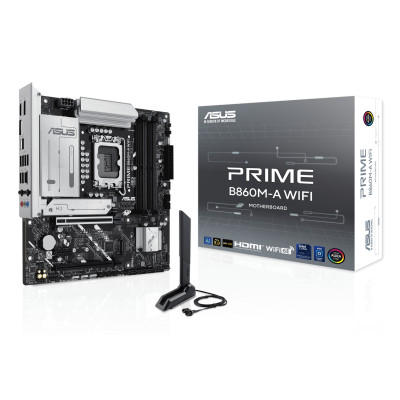 ASUS PRIME B860M-A WIFI Motherboard Intel B860 LGA 1851 Micro ATX DDR5