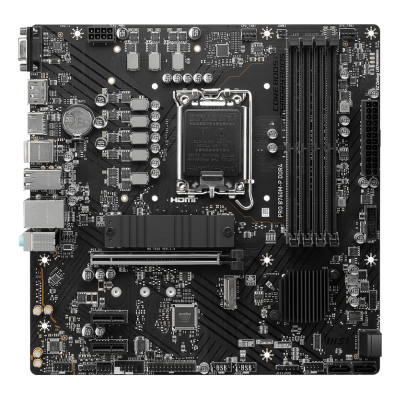 MSI PRO B760M-P DDR4 Motherboard Intel B760 LGA 1700 Micro ATX DDR4