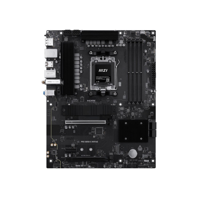 MSI PRO B850-S WIFI6E Motherboard AMD B850 Socket AM5 ATX DDR5