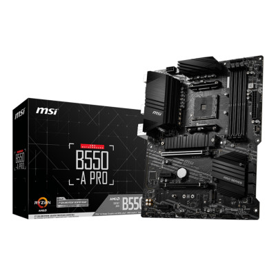 MSI B550-A PRO Motherboard AMD B550 Socket AM4 ATX DDR4