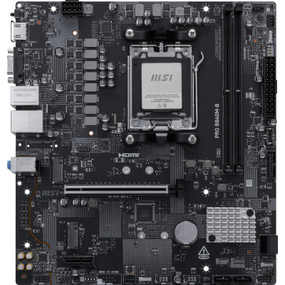 MSI PRO B840M-B Motherboard AMD B840 Socket AM5 Micro ATX DDR5