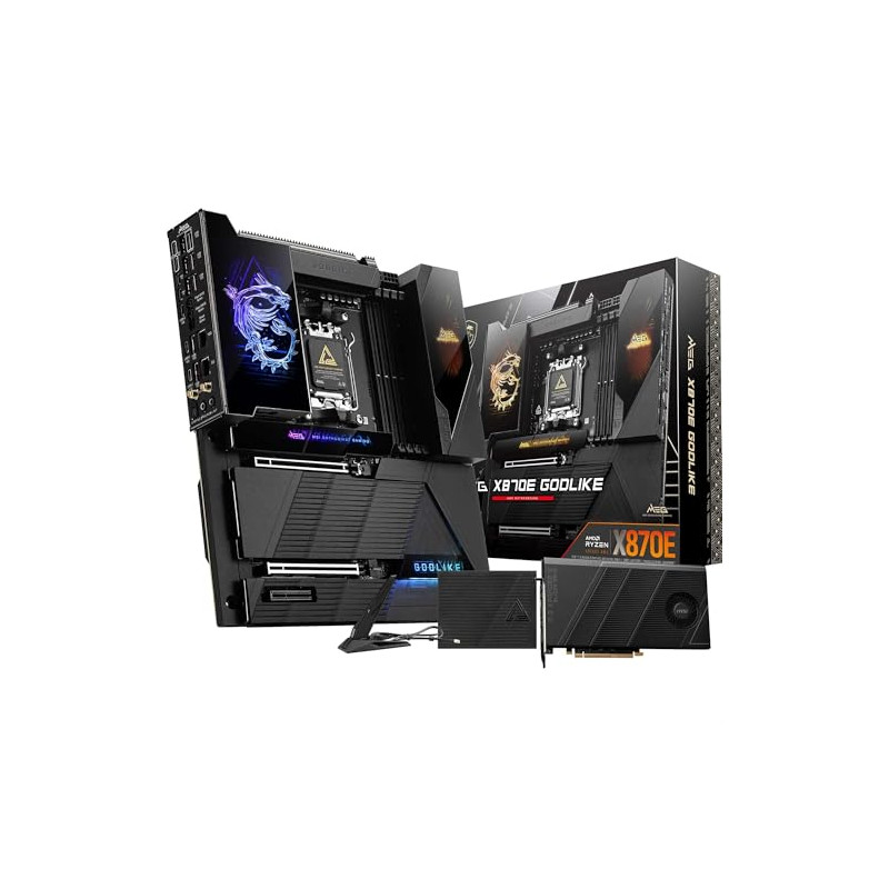 MSI MEG X870E GODLIKE Motherboard AMD X870E Socket AM5 E-ATX DDR5