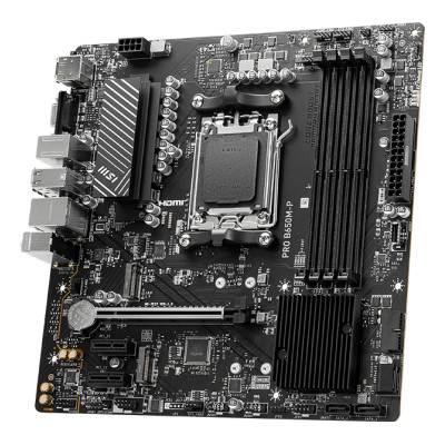 MSI PRO B650M-P Motherboard AMD B650 Socket AM5 Micro ATX DDR5