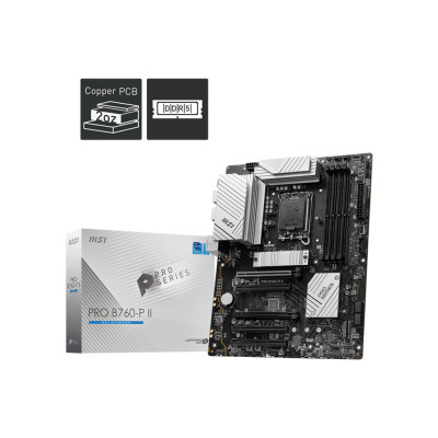 MSI PRO B760-P II Motherboard Intel B760 LGA 1700 ATX DDR5
