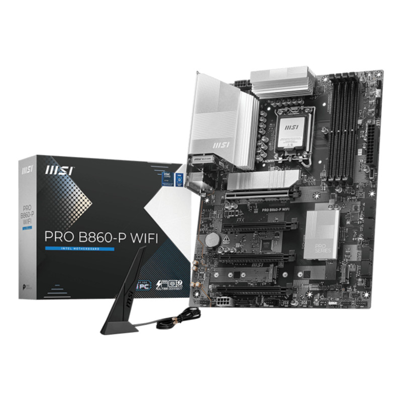 MSI PRO B860-P WIFI Motherboard Intel B860 LGA 1851 ATX DDR5