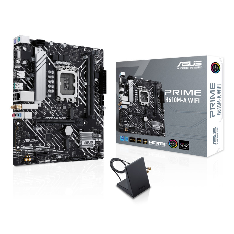 ASUS PRIME H610M-A WIFI Motherboard Intel H610 LGA 1700 Micro ATX DDR5