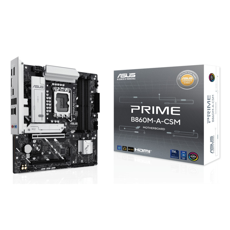 ASUS PRIME B860M-A-CSM Motherboard Intel B860 LGA 1851 Micro ATX DDR5