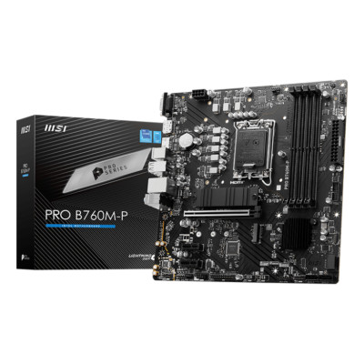 MSI PRO B760M-P Motherboard Intel B760 LGA 1700 Micro ATX DDR5