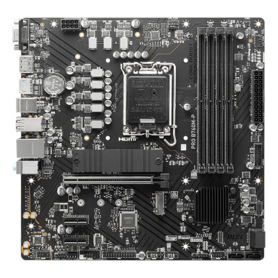 MSI PRO B760M-P Motherboard Intel B760 LGA 1700 Micro ATX DDR5