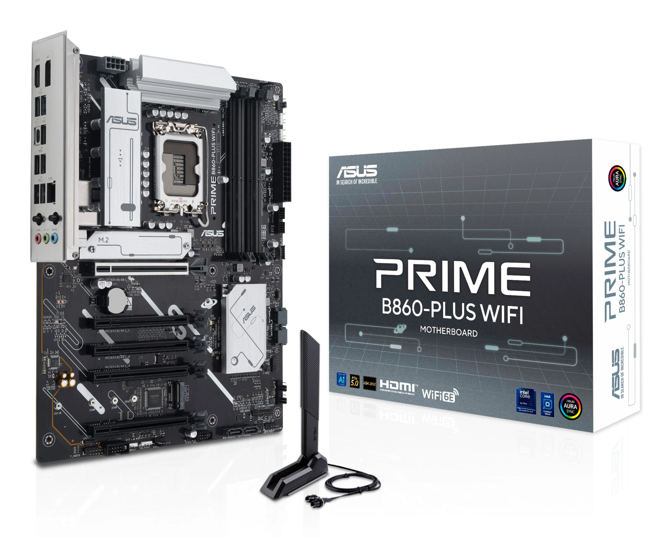 ASUS PRIME B860-PLUS WIFI Motherboard Intel B860 LGA 1851 ATX DDR5