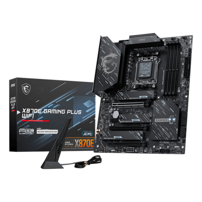 MSI X870E GAMING PLUS WIFI Motherboard AMD X870E AM5 ATX DDR5
