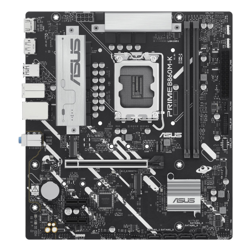ASUS PRIME B860M-K Motherboard Intel B860 LGA 1851 Micro ATX DDR5