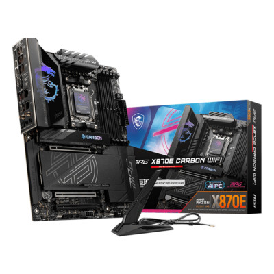 MSI MPG X870E CARBON WIFI Motherboard AMD X870E AM5 ATX DDR5