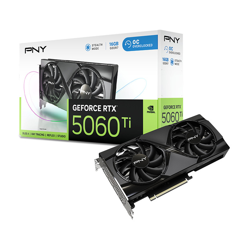 PNY GeForce RTX 5060 Ti OC NVIDIA 16 GB GDDR7