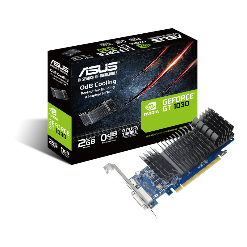 ASUS GT1030-SL-2G-BRK 2GB DDR5 64 bit DVI-D HDMI