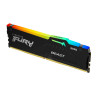 Kingston FURY Beast RGB 32GB DDR5-6000 CL30 DIMM XMP RAM Memory Black KF560C30BBA-32
