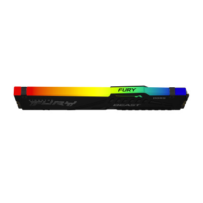 Kingston FURY Beast RGB 32GB DDR5-6000 CL30 DIMM XMP RAM Memory Black KF560C30BBA-32