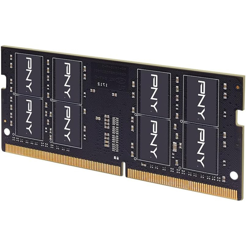 PNY Performance 8GB DDR4-3200 SO-DIMM Laptop RAM CL22 MN8GSD43200-SB