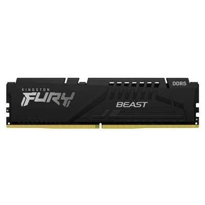 KINGSTON RAM FURY BEAST BLACK DIMMDDR5 16GB 5600MHZ KF556C40BB-16 CL40 - immagine prodotto