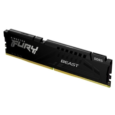Kingston FURY Beast 16GB DDR5-5600 CL40 DIMM RAM Memory Black KF556C40BB-16
