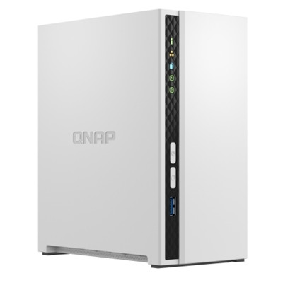 QNAP TS-233 2-Bay NAS ARM Cortex-A55 2.0GHz 2GB 1GbE USB 3.2 Diskless