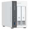 QNAP TS-216G 2-Bay NAS ARM Cortex-A55 2.0GHz 4GB 1GbE + 2.5GbE USB Diskless
