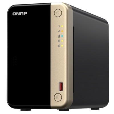 QNAP TS-264 2-Bay NAS Intel Celeron N5095 8GB Dual 2.5GbE USB 3.2 Diskless