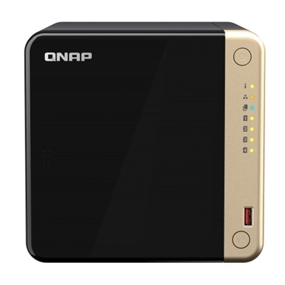 QNAP TS-464 4-Bay NAS Intel Celeron N5095 8GB Dual 2.5GbE USB 3.2 Diskless
