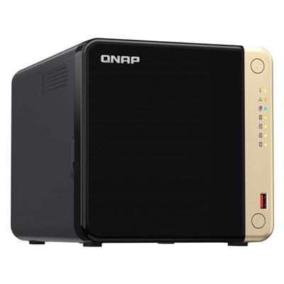 QNAP TS-464 4-Bay NAS Intel Celeron N5095 8GB Dual 2.5GbE USB 3.2 Diskless